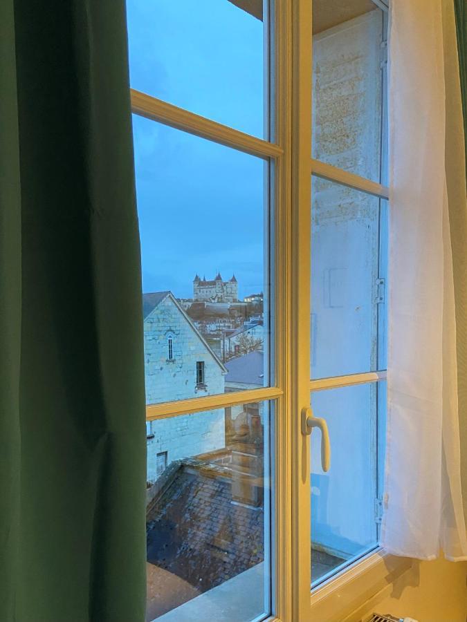La Terrasse Saumuroise - Vue Chateau & Loire 外观 照片